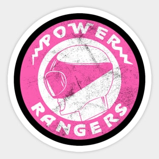 pink ranger Sticker